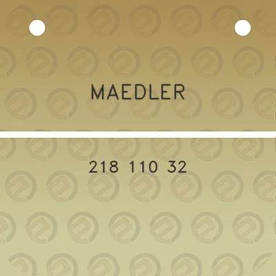 maedler-218-110-32