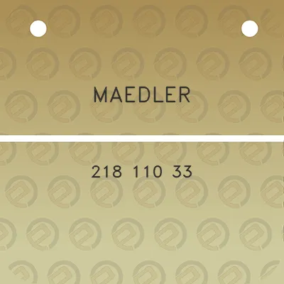 maedler-218-110-33