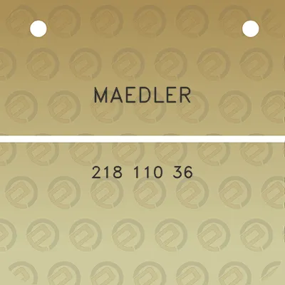 maedler-218-110-36