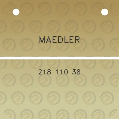 maedler-218-110-38