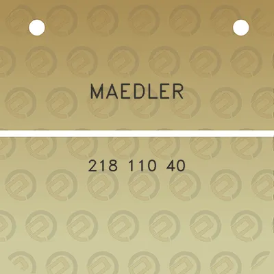 maedler-218-110-40