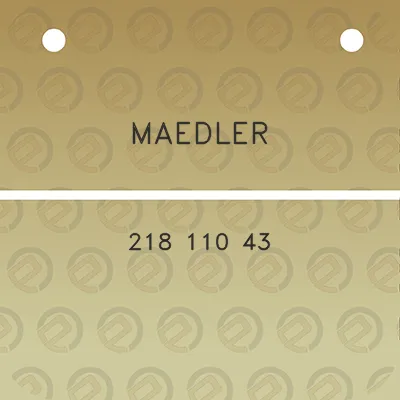 maedler-218-110-43