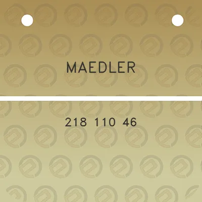 maedler-218-110-46