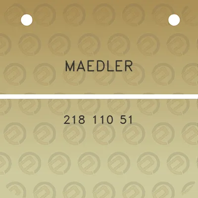 maedler-218-110-51