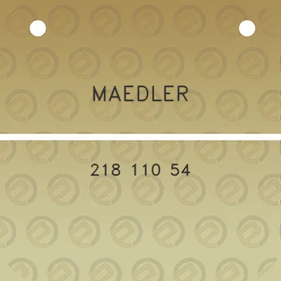 maedler-218-110-54