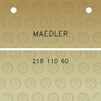 maedler-218-110-60