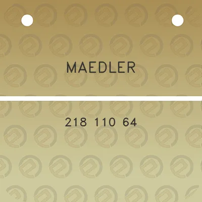 maedler-218-110-64
