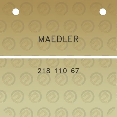 maedler-218-110-67