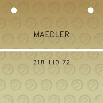 maedler-218-110-72