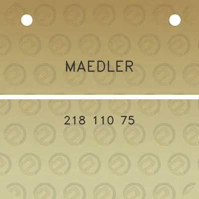 maedler-218-110-75