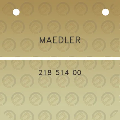 maedler-218-514-00