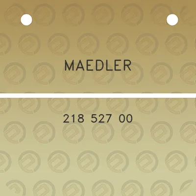 maedler-218-527-00