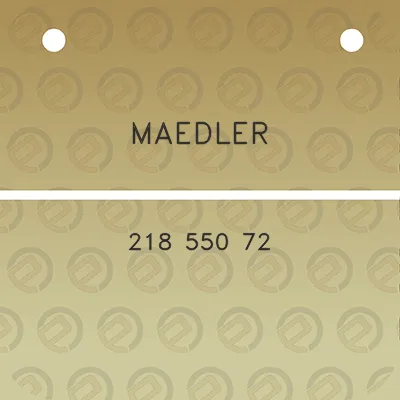 maedler-218-550-72