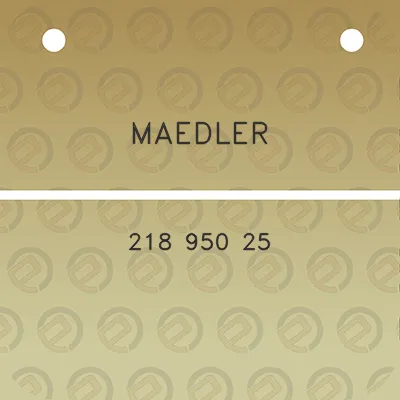 maedler-218-950-25