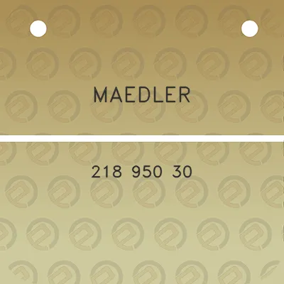 maedler-218-950-30