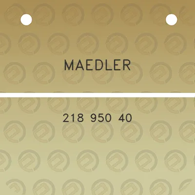 maedler-218-950-40