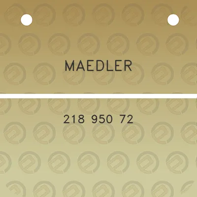 maedler-218-950-72