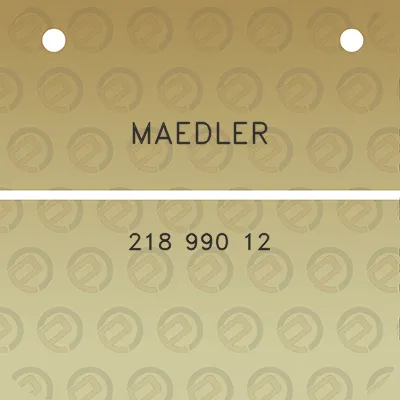 maedler-218-990-12