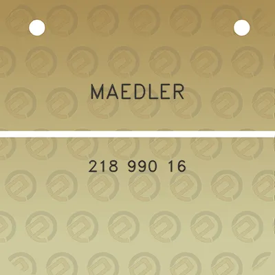 maedler-218-990-16