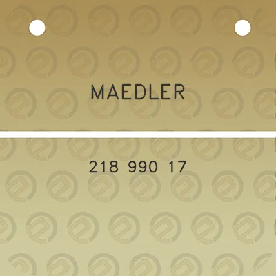 maedler-218-990-17