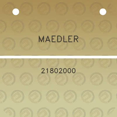 maedler-21802000