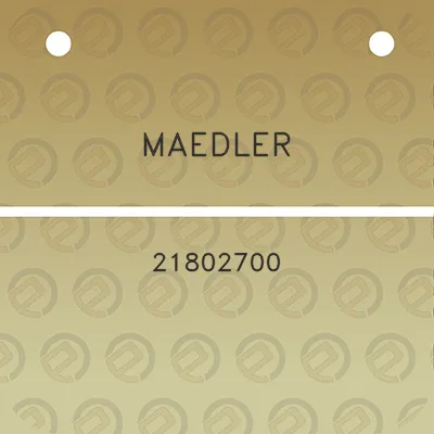 maedler-21802700