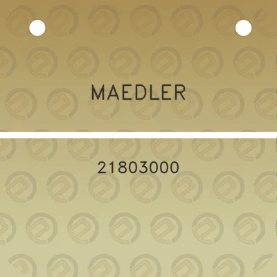 maedler-21803000