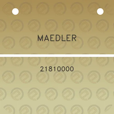 maedler-21810000