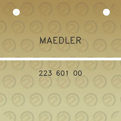 maedler-223-601-00