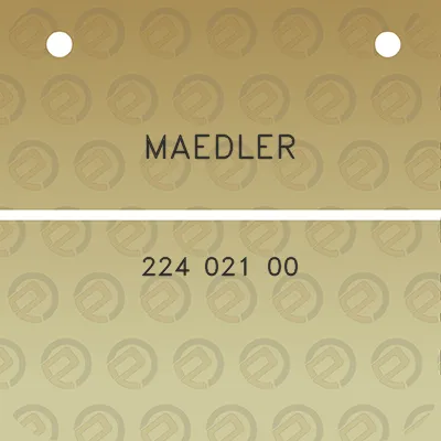 maedler-224-021-00