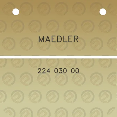 maedler-224-030-00