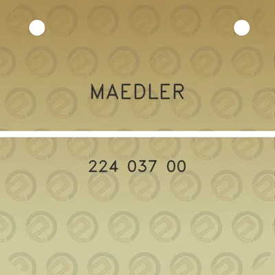 maedler-224-037-00