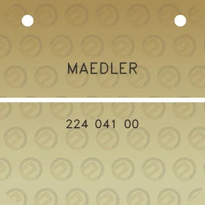 maedler-224-041-00