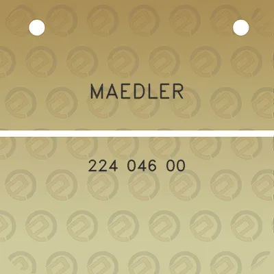 maedler-224-046-00