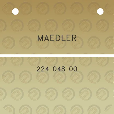 maedler-224-048-00