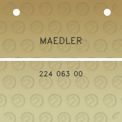 maedler-224-063-00