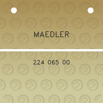 maedler-224-065-00