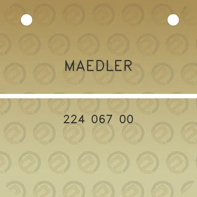 maedler-224-067-00