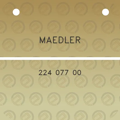 maedler-224-077-00