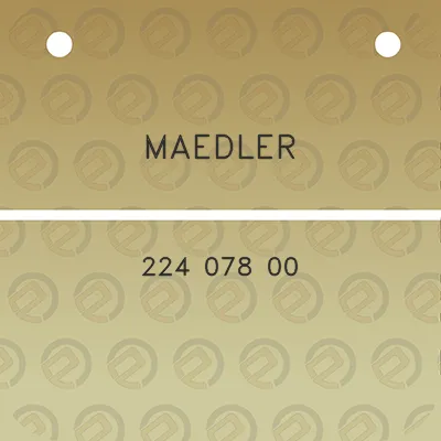 maedler-224-078-00