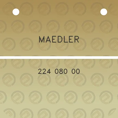 maedler-224-080-00