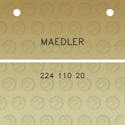 maedler-224-110-20