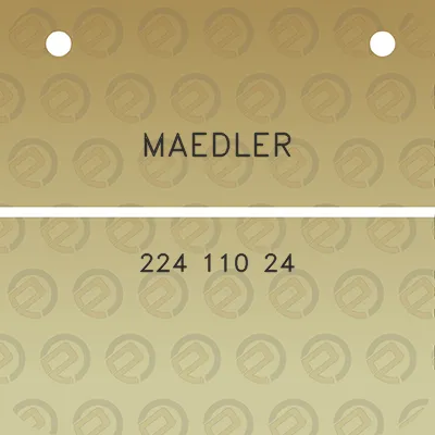 maedler-224-110-24