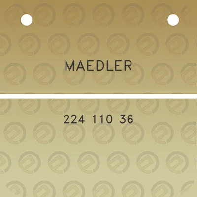 maedler-224-110-36