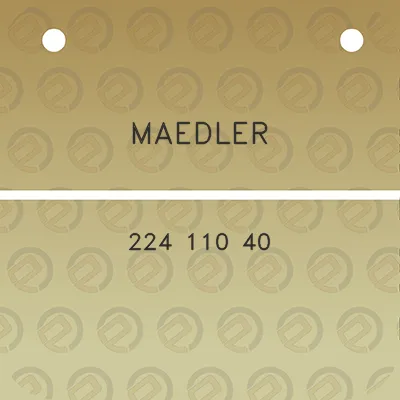 maedler-224-110-40