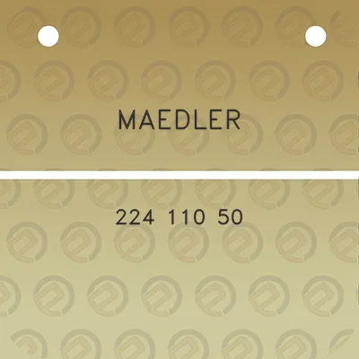 maedler-224-110-50