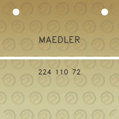 maedler-224-110-72