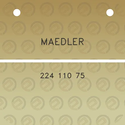 maedler-224-110-75