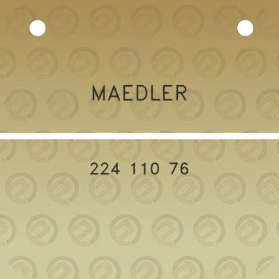 maedler-224-110-76