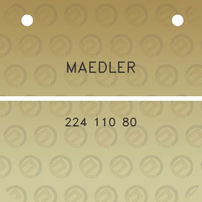 maedler-224-110-80